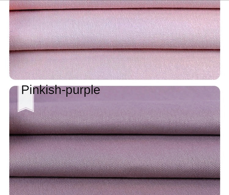 Denim Fabric By The Meter for Sewing Jeans Clothing Coats Dresses Thickened Colored Twill Cotton Handmade Cloth Plain Black Blue