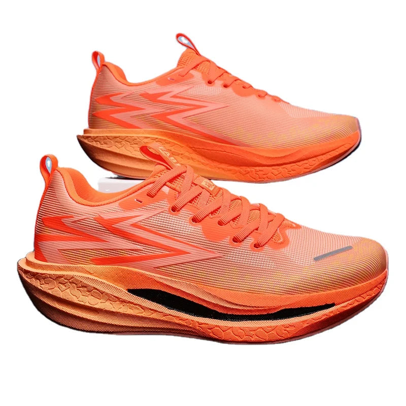 2026 NEW LEAO Men's High Quality Customizable Comfortable Running Shoes Fashion Orange Sports Shoes for Summer & Spring