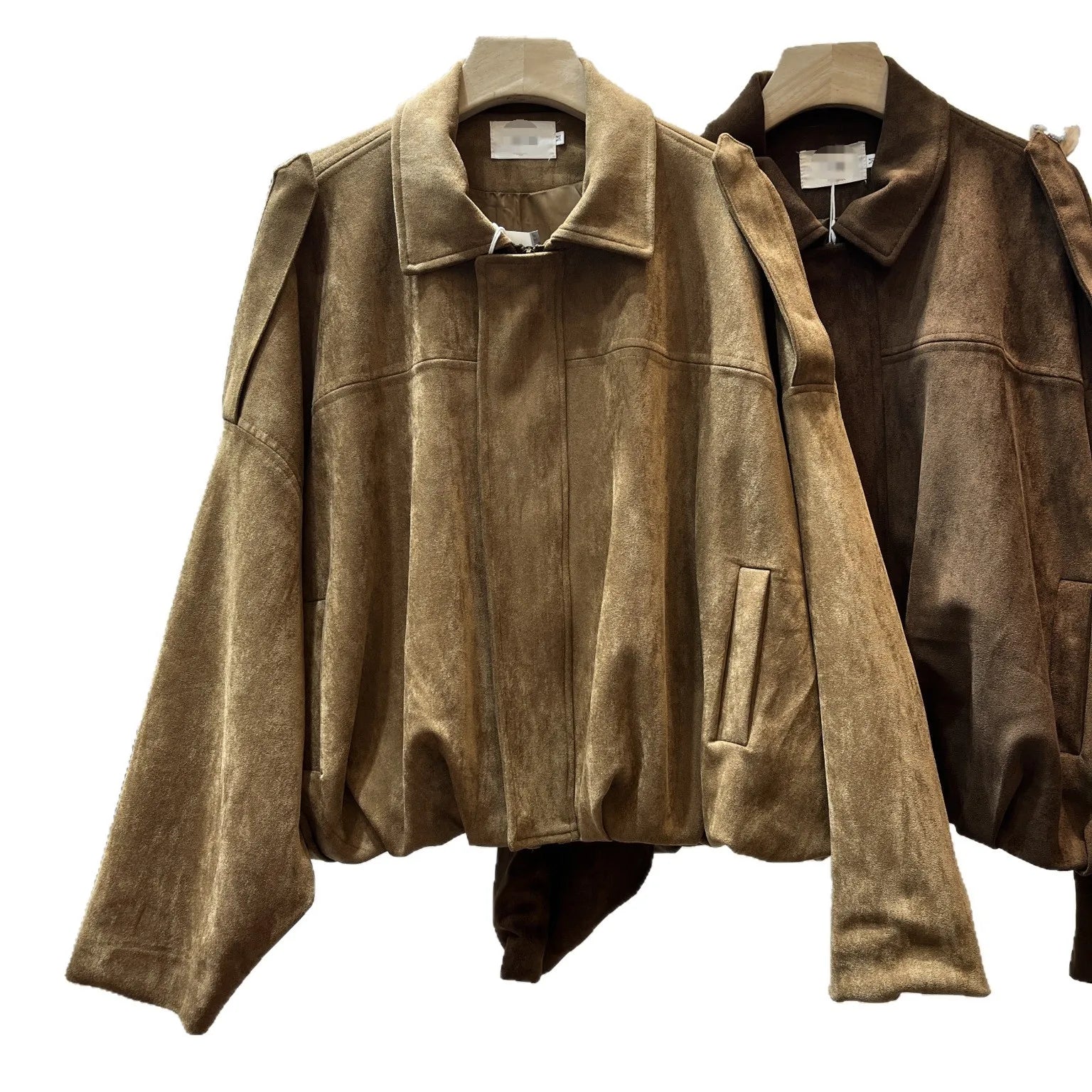 Wholesale Autumn 2026 New Fashion Elegant Casual Versatile Suede Textured Loose Short Jacket Ladies Jacket