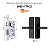 Manufacturer Low Price Smart Entry Door Lock Keyless Golden Supplier Lock Door Smart Gate Outdoor Digital Lock for Hone