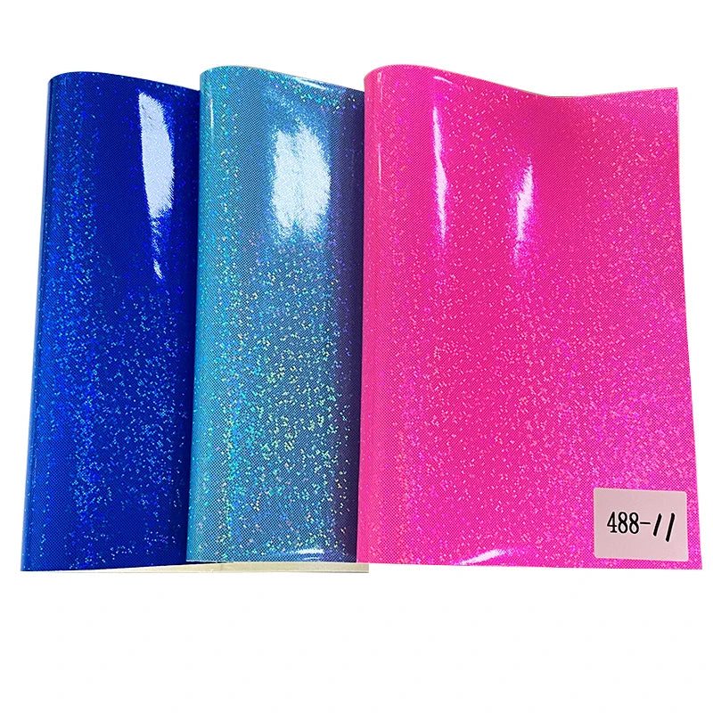 PU Synthetic Leather Babysbreath Film Smooth Pu Leather  in Roll  for Making Bags and Shoes