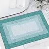Modern Luxury Shower Non-slip Absorbent Antimicrobial Polyester Bath Mat for Home & Hotel Bathroom/Door Mat