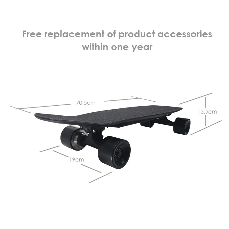 Kids Design ABS+PP Deck Single Hub Motor Portable Kids Cruiser 2000mAh Battery Youngsters Small Cheap Electric Skateboard