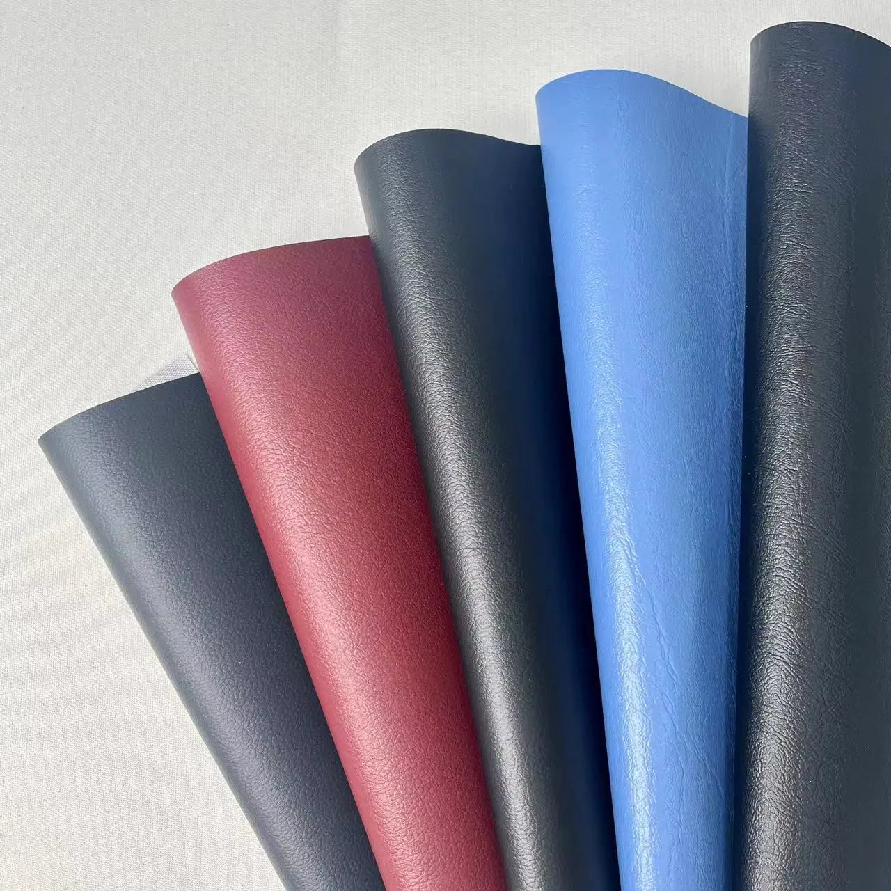 Cheap Faux PVC Leather Sheet Artificial Vinyl Leather Roll Synthetic Material PVC Fabric for Upholstery Sofa