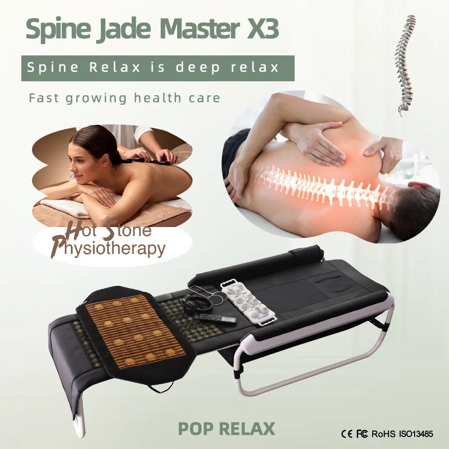 New Arrives Korea Jade Master V3 Camillas De Masaje Electrica Salon Furniture Spa Infrared Massage Bed Table Massage Device