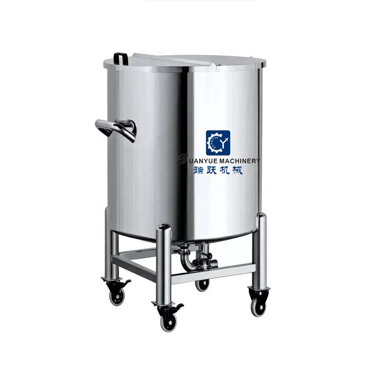 Stainless Steel Storage Tank Water Beer Milk Wine Cosmetic Storage Tank Perfume Movable Storage Tank