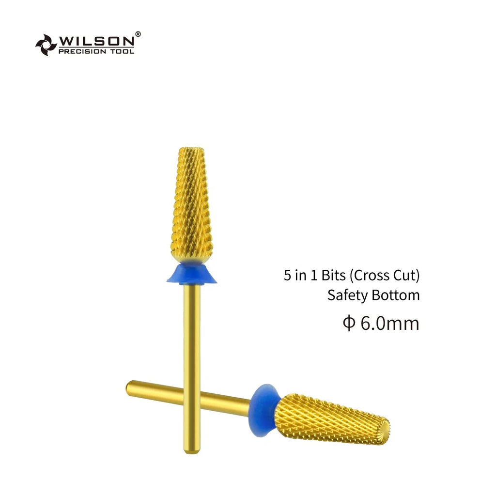 6.0mm 5 in 1 Bits (cross Cut) Safety Bottom