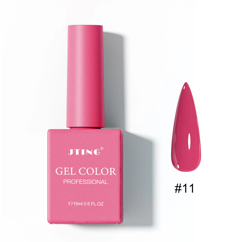 JTING Free Gift 66Colors Gel Nail Polish Collection Free Top Base Coat High Quality Pigment Salon Professional Gel Polish Set
