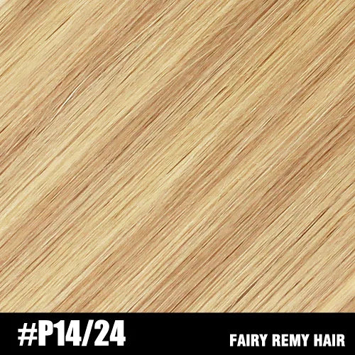 Fairy Remy Hair 20-22" Remy Keratin Flat Tip Human Hair Extensions Straight Capsules Natural Pre Bonded Hair 0.8g/Strand