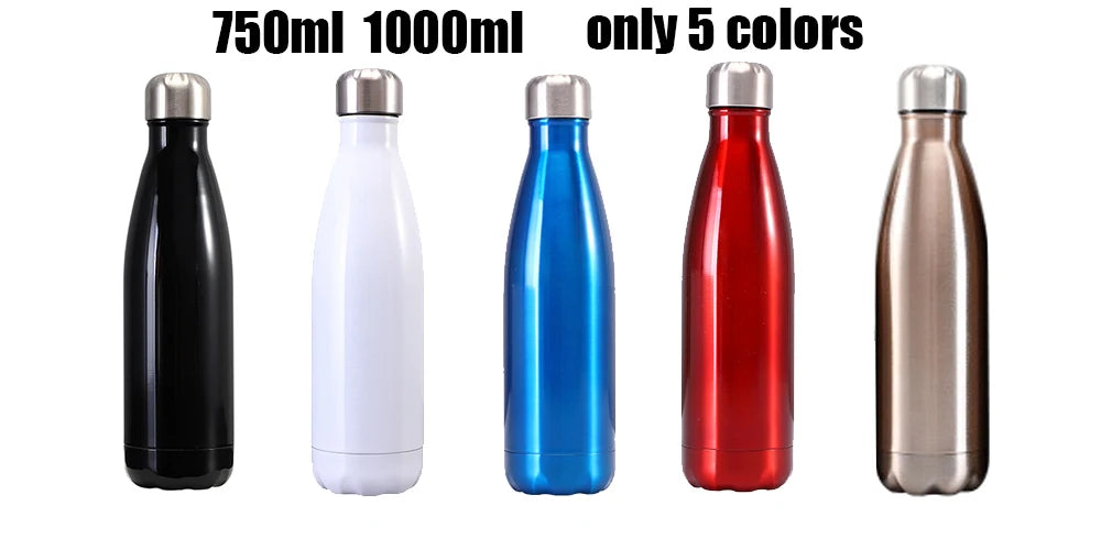 Customized Thermos Bottle Vacuum Flasks Stainless Steel Water Bottle Portable Sports Bottle Gift Cups