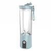Wholesales Fruit Blender 550ML USB Rechargeable Cordless Mini Juicer Small Home Appliance Kitchen Mixer Smoothie Milkshake Maker