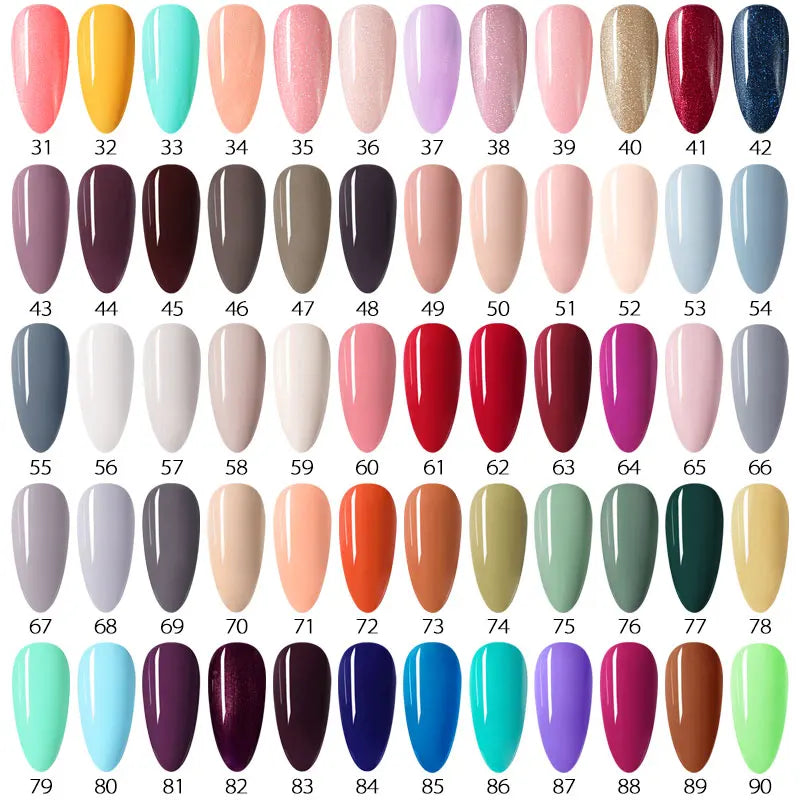 Venalisa Nail Gel Polish Fall Nail TPO FREE Long Wear Semi Permanent Soak Off UV LED Gel Nail Polish Gel Lacquer
