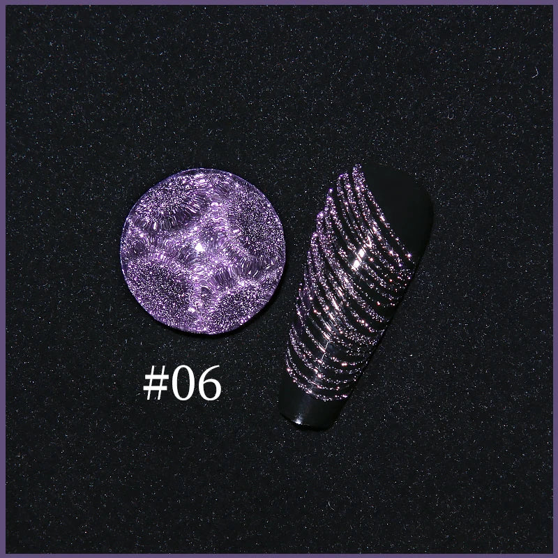 JTING New Design 6 Colors Disco Spider Gel Polish Uv Led High Density Broken Diamond Flash Gel Nail Polish Paint ODM/OEM Custom