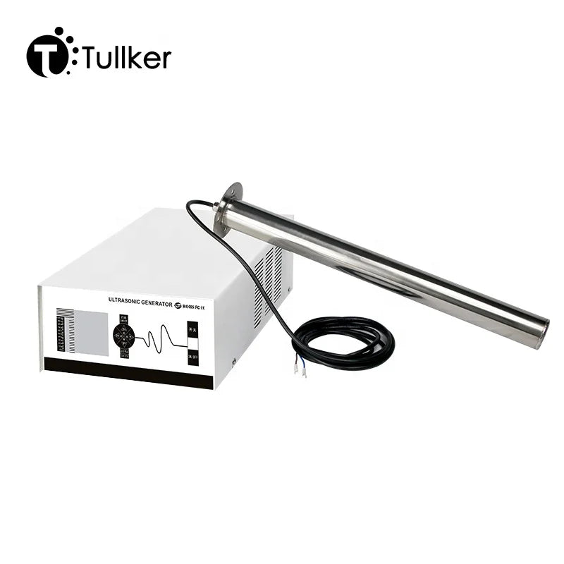 Tullker Ultra Sonic Transducer Stainless Steel 316 304 60L Tank 600W Customized Input Industry Ultrasonic Cleaner Stick Set