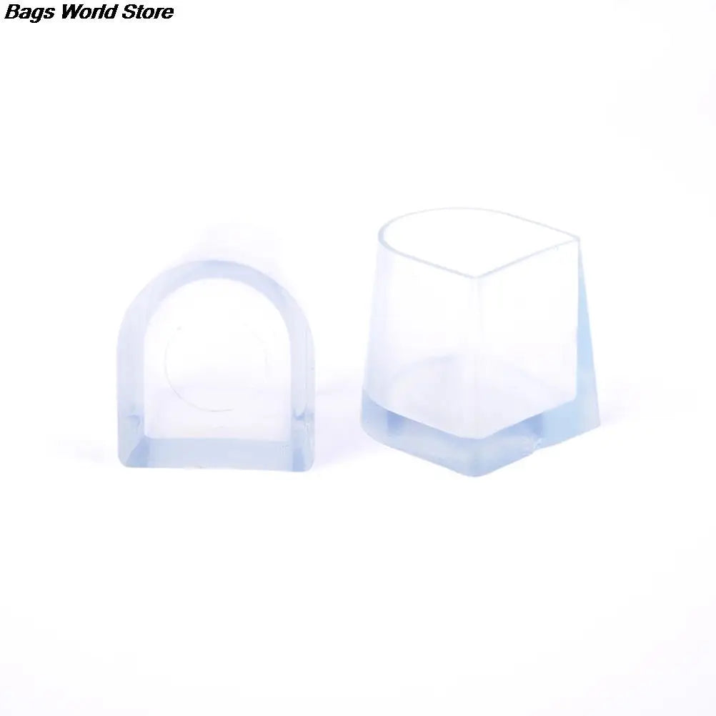 2pcs High Heel Protectors Latin Stiletto Dancing Covers Heel Stoppers Antislip Silicone High Heeler for Wedding Shoes 3Sizes