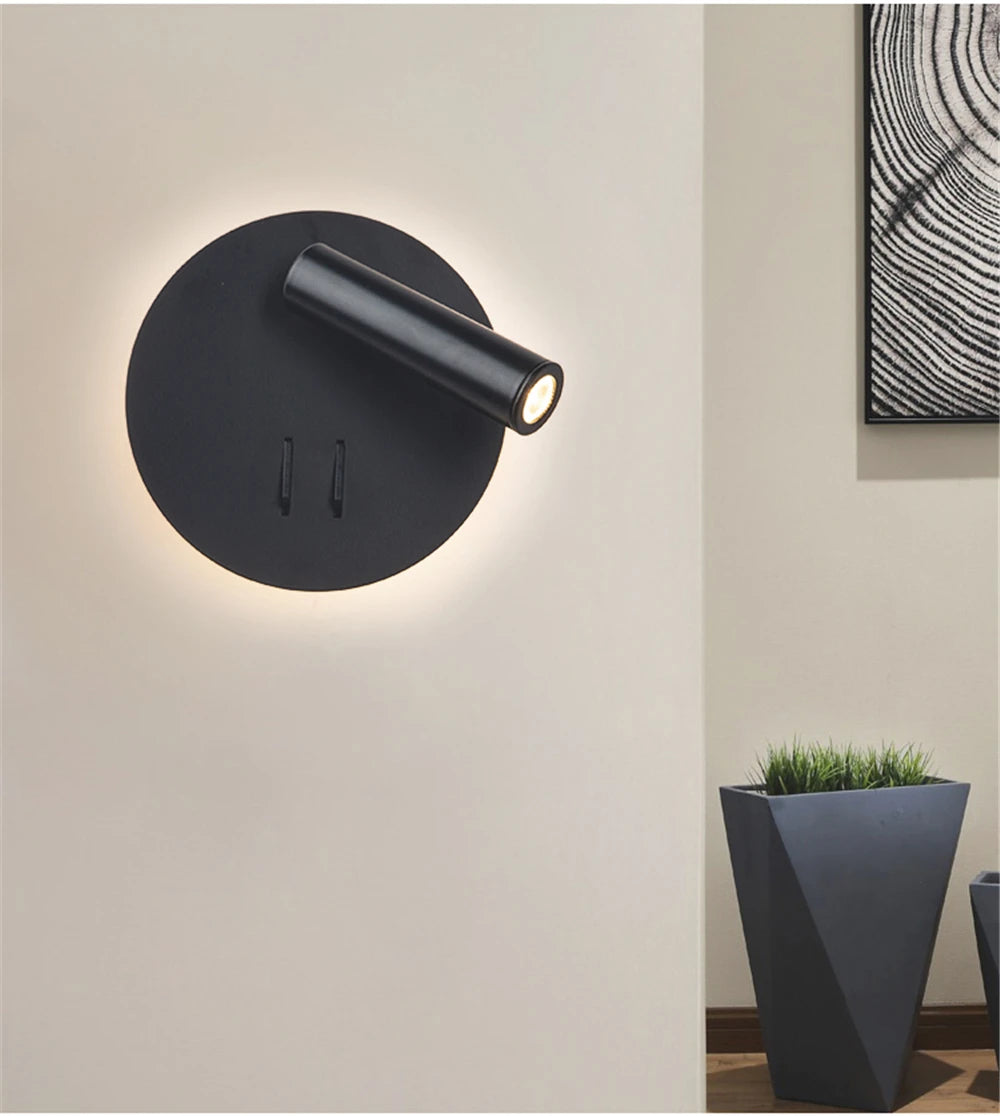 Turnable Wall Lamp With Switch Reading Lamp Bedroom Living Room Wall Lamp Desk Lamp Lighting Fixture