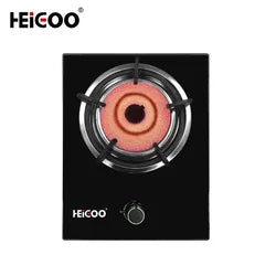 High Quality Indoor Built in Tempered Glass Honeycomb Burner Gas Stove