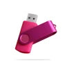 Hot Selling Swivel Metal USB Flash Drive in Various Colors 1GB to 128GB USB 2.0 E14 CE FCC ROHS Certified 9g