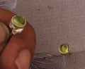 Amazing Beautiful Prehnite Gemstone Hoop Earrings 925 Sterling Silver Antique Silver for Anniversary & Wedding Gift