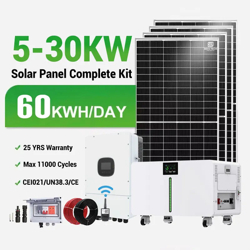 NEW 32KW Moveable Wall Mounted LiFePO4 51.2V 32kwh 30kwh 628Ah 11000 Cycles Lithium Ion Battery Pack Home Energy Storage System
