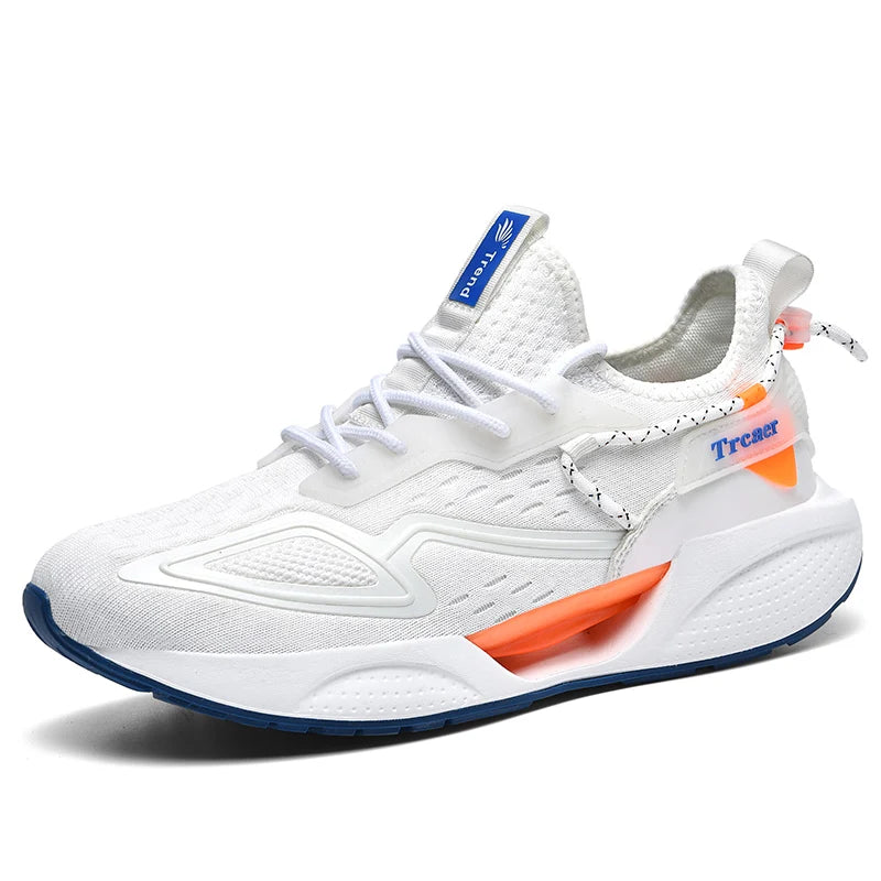 Road Running Shoes Men's Jogger Jogging Sneakers Track Trail-running Shoes Running Minimal Air Mesh Athletic Stretch Fabric