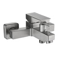 Bathroom Shower Faucet Stainless Steel Triple Bathtub Faucet Mixers Hot Cold Mixer Valve Nozzle Tap Wall Mounted Home Shower Set