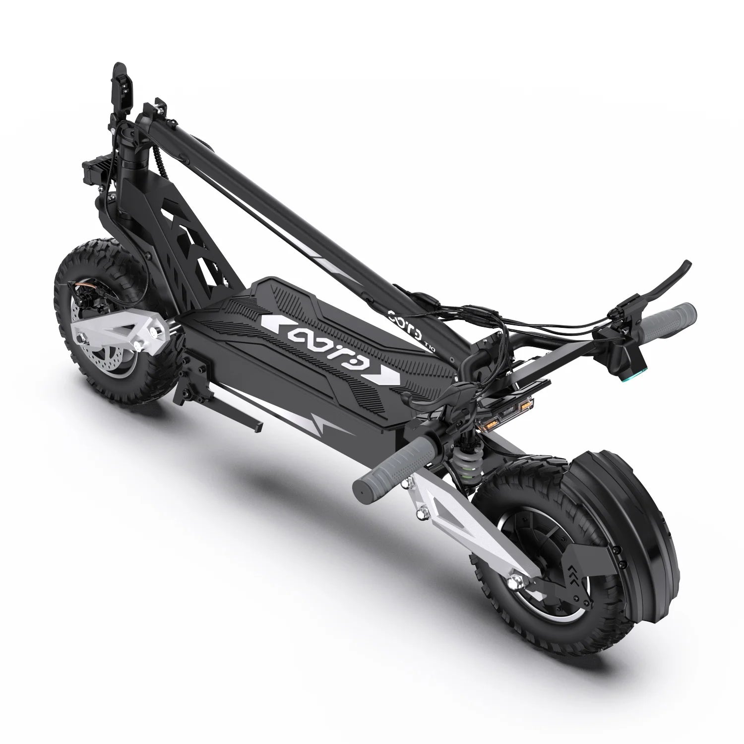 OOTD T10 500W 18AH 11-Inch Off-Road Electric Scooter with Brushless Motor Aluminum Alloy Frame Fast Folding Design