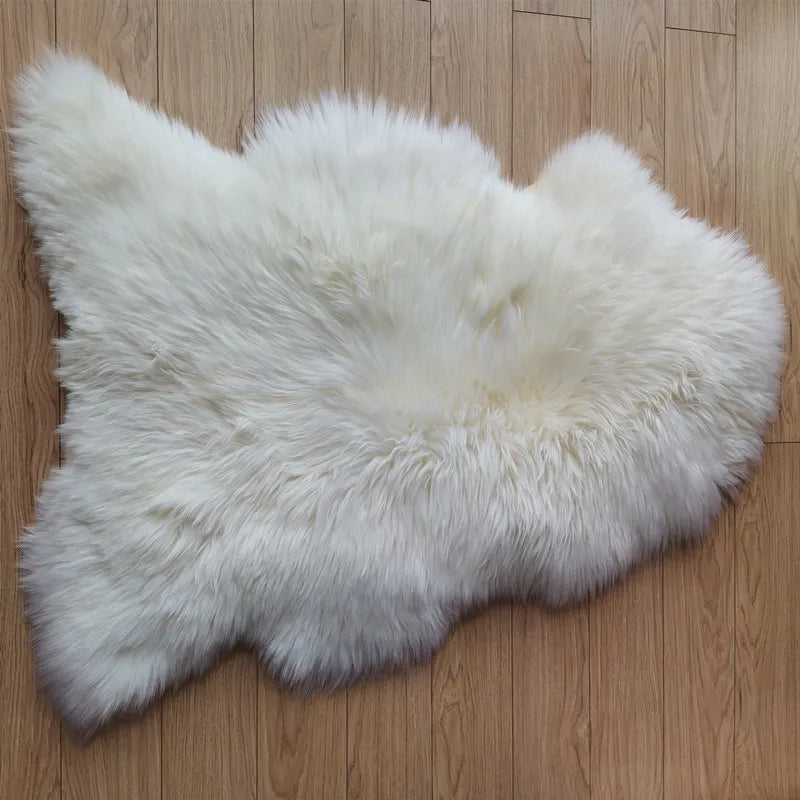100% Real Sheepskin Blanket