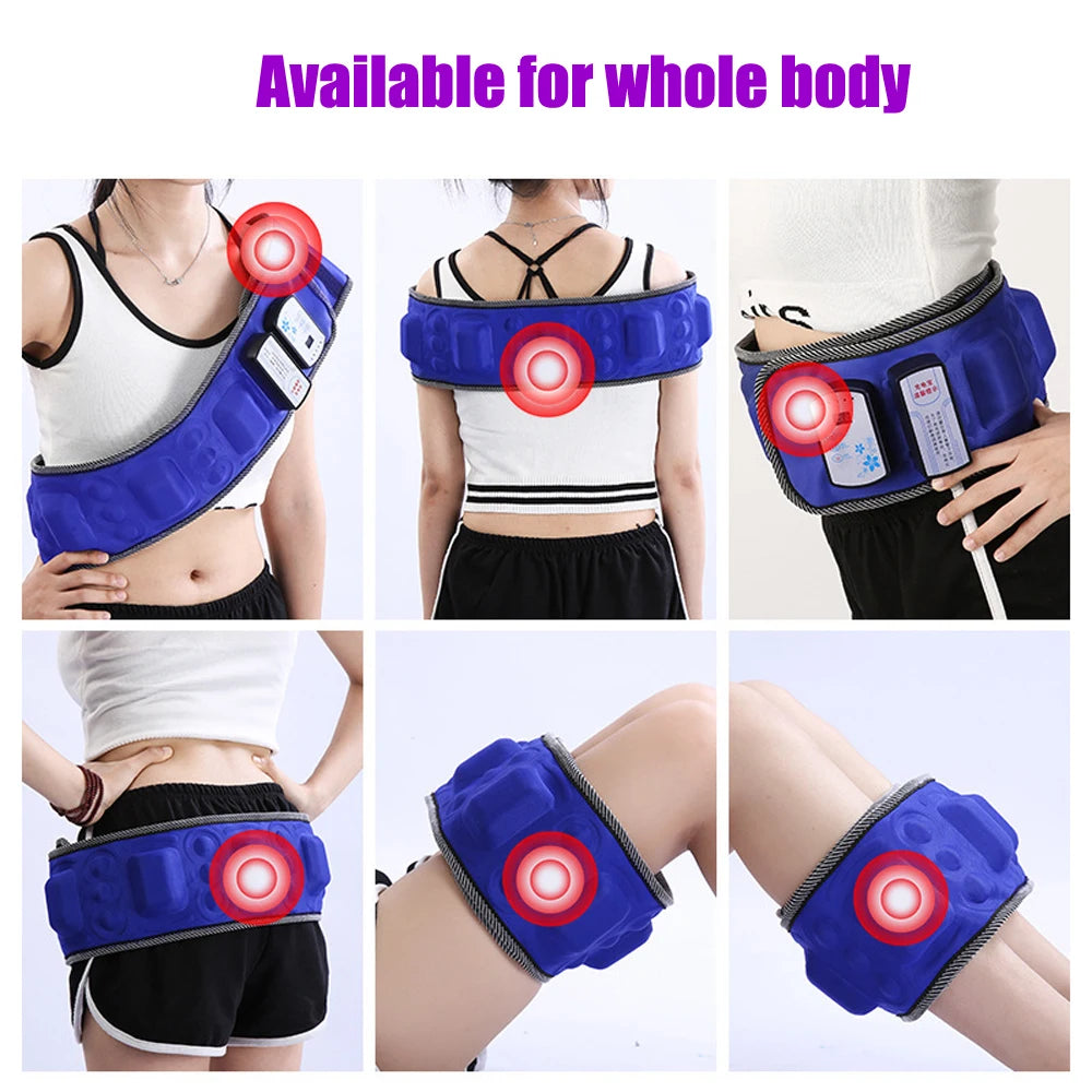 Wireless Electric Massage Slimming Belt Lose Weight Fitness Fat Burning Vibration Abdominal Belly Muscle Trainer Stimulator