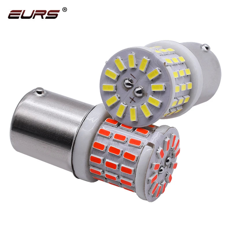 2pcs PY21W bau15s P21/5W 1156 Ba15s P21W 1157 Bay15d For Car LED Bulbs Turn Signal Light 3014 57SMD Brake Reverse Parking Lamps