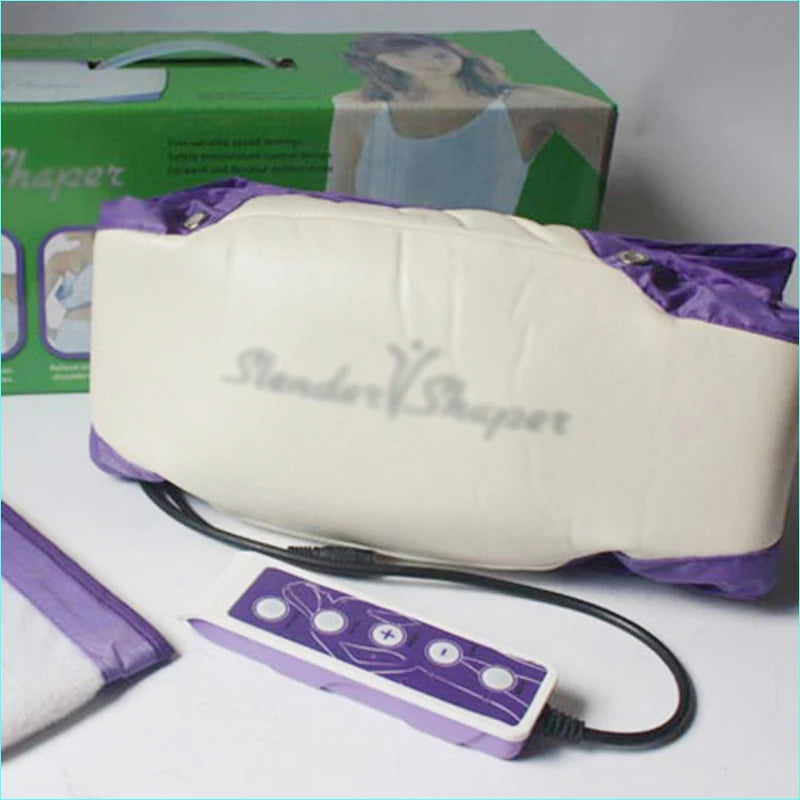Electric Massage Belt Fat Burning Oscillate Slimming Belt Vibration Belt Slender Waist Shaper With Vibrating Motor Massage Back