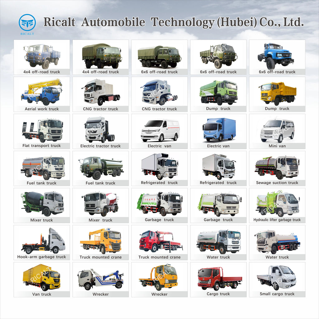 Fire Engine or Ambulance Build Base 4WD Rescue Vehicle No Cab Chassis