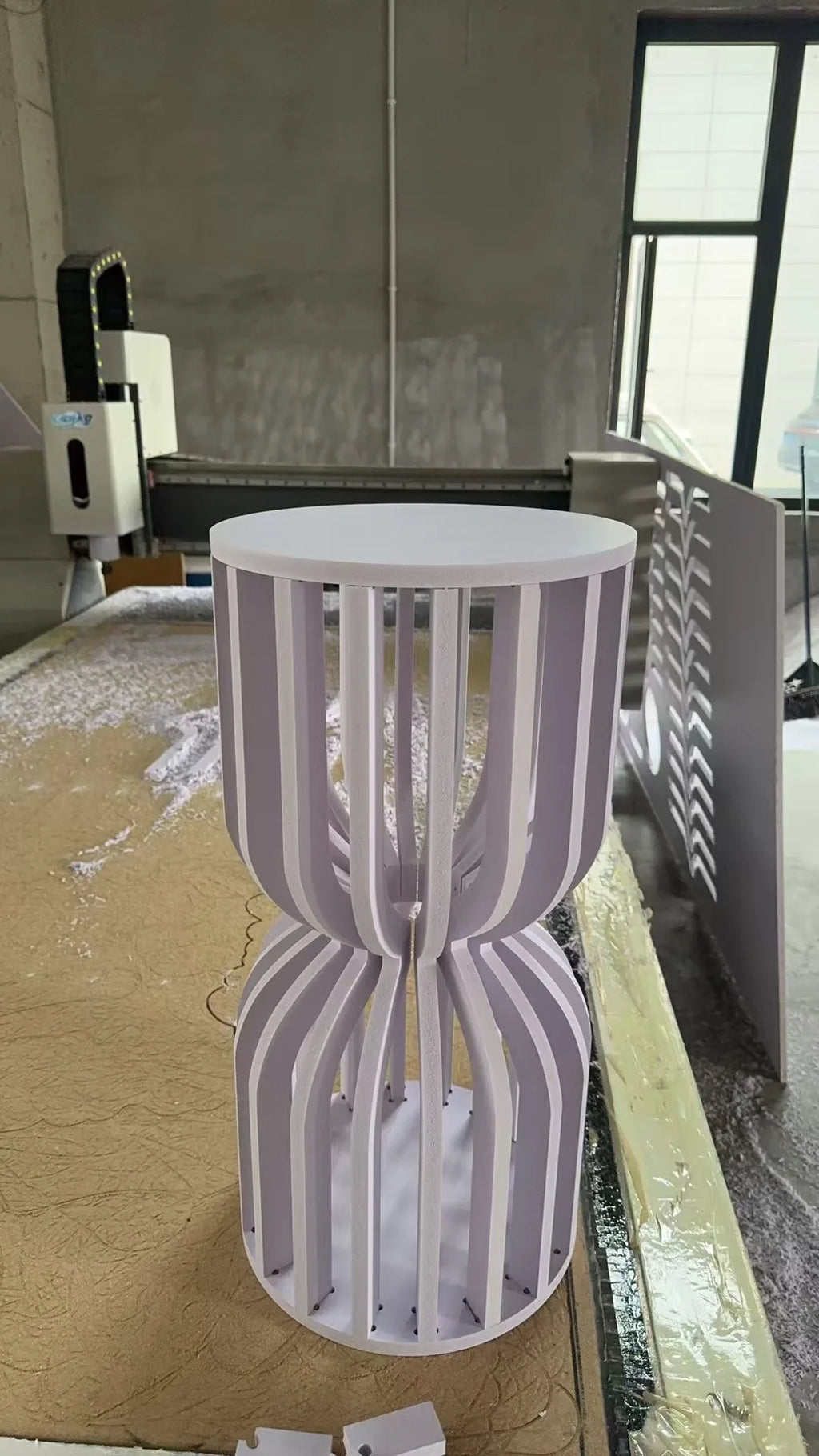 High Quality Modern White PVC Stand for Baby Shower Party