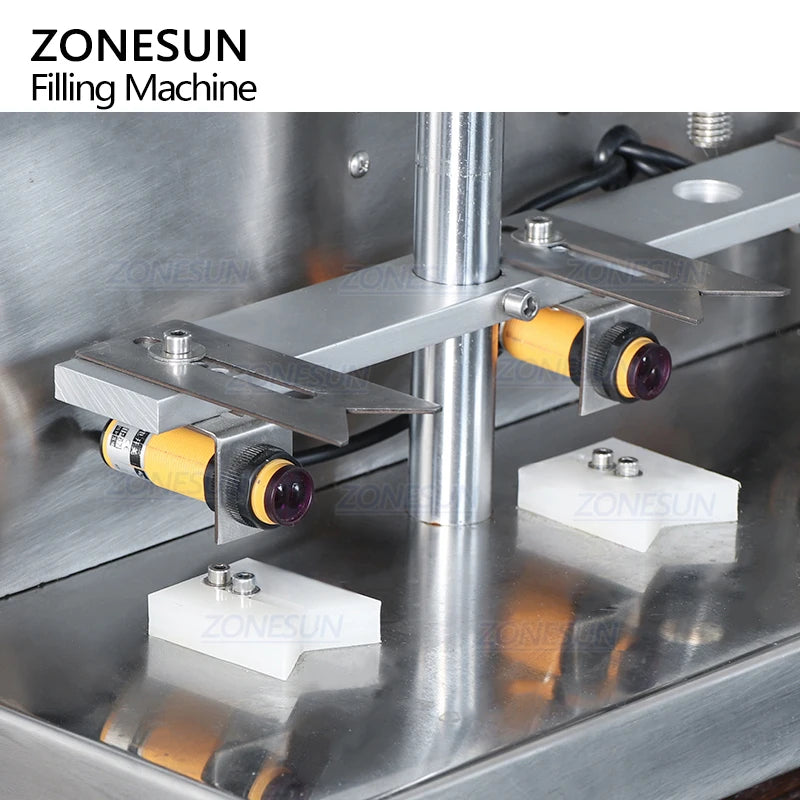 ZONESUN ZS-YTZL500 Semi Automatic Desktop 4 Heads Cosmetic Liquid Vacuum Perfume Filling Machine