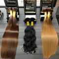 2028 100% Indian Remy Human Hair 100g Bulk Fashion Grade Natural Wave Machine Double Weft Perm Ready All Colors Suitable
