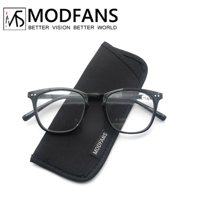 MODFANSR Reading Glasses Women Colorful Frame Readers Ladies Lightweight Flexible Spring Hinge Presbyopic Eyeglasses