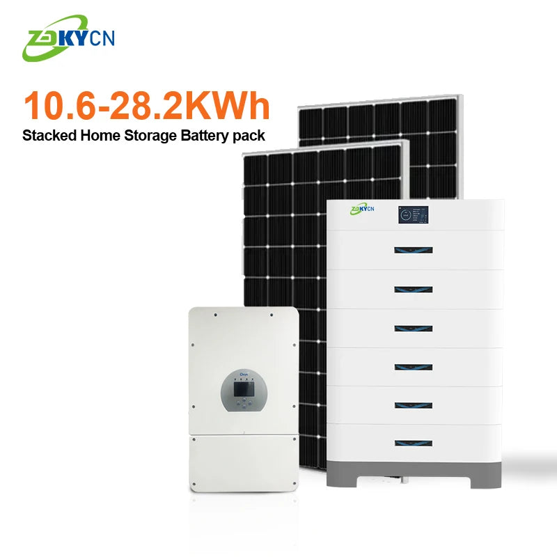BYD 10.6kwh 15KWH 17.5KWH 24.5Kwh 28.2kwh 48V 51.2V 207Ah 276Ah 414Ah 483Ah Home Stackable Type  Battery Lithium Solar Storage