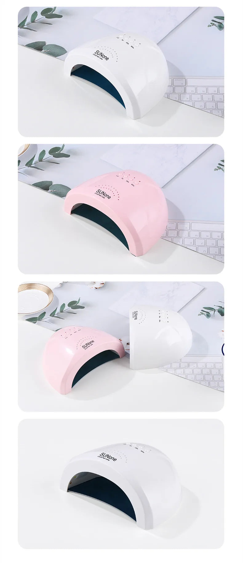 60W UV LED Nail Lamp with 30 Pcs Leds For Curing Gel Nail Dryer Drying Nail Polish Lamp 5/30/60s Auto Sensor Manicure Tools