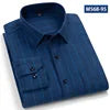 Young Men's Casual Long-Sleeved Shirt Patchwork Button Collar New Spring Autumn Collection 100% Breathable Cotton Twill Anti-UV