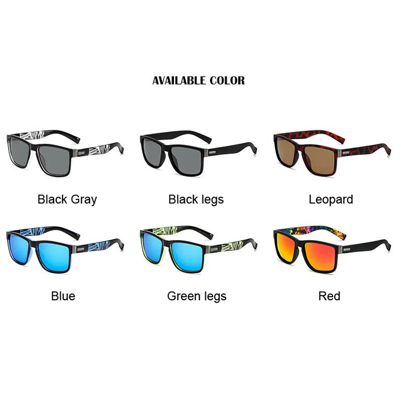 Fashion Polarized Sunglasses Man Woman Driving Coating Points Red Frame Eyewear Male Sun Glasses UV400 Sun Glasses