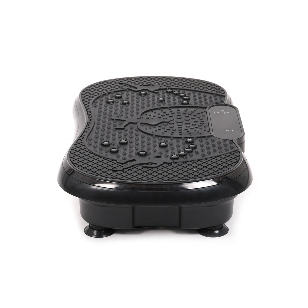 Whole Body Vibration Plate Exercise Machine for Home Gym Body Shaping with Adjustable Speed Remote and Resistance Bands