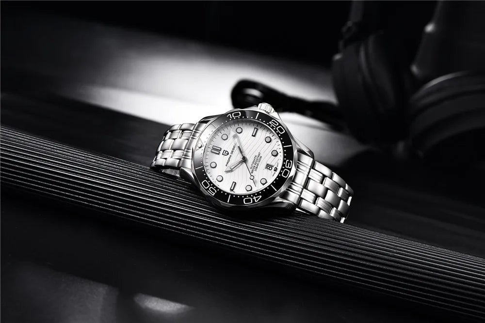 PAGANI DESIGN 2026 New Top Brand Luxury Automatic Watch Men AR Sapphire crystal Mechanical Wristwatch Men Miyota 8215 Movt Clock