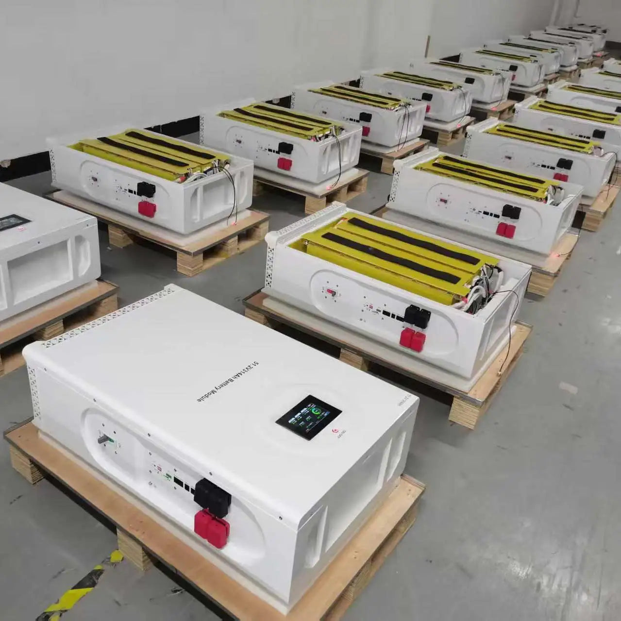 15kWh 20kWh 30kWh 40kWh 50kWh Wall Mounted LiFePO4 Battery for Home Solar Energy Storage System with BMS 48V 51.2V Lifepo4