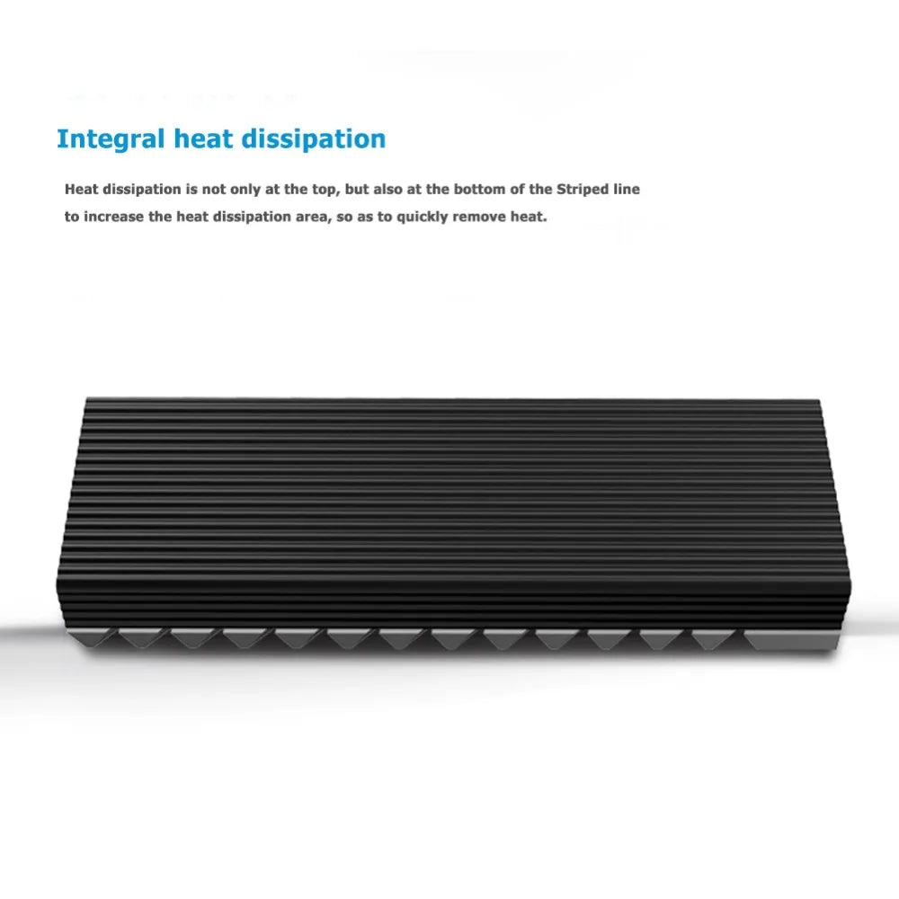 Okvyuan M2 SSD NVMe Heat Sink Jonsbo M2 2280 Solid State Hard Disk Aluminum Heatsink with Thermal Pad for Desktop PC Accessories