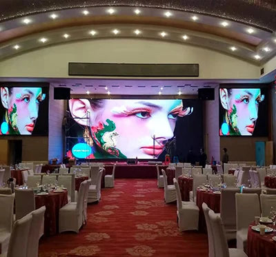 Rental Stage OLED Panel P3.91 4000cd/sqm 1920-3840Hz 65536 Dots/sqm Indoor Outdoor 1/16scan Display Screen