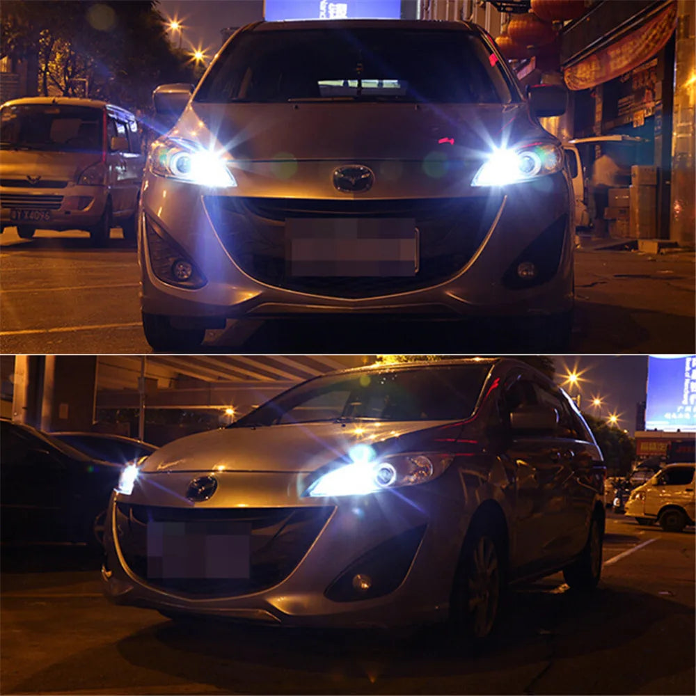 10pcs Silicone Gel COB Auto LED Car Light 12V T10 W5W Wedge Side Parking Read Bulb Signal Lamp Clearance Door Light 12 SMD Chips