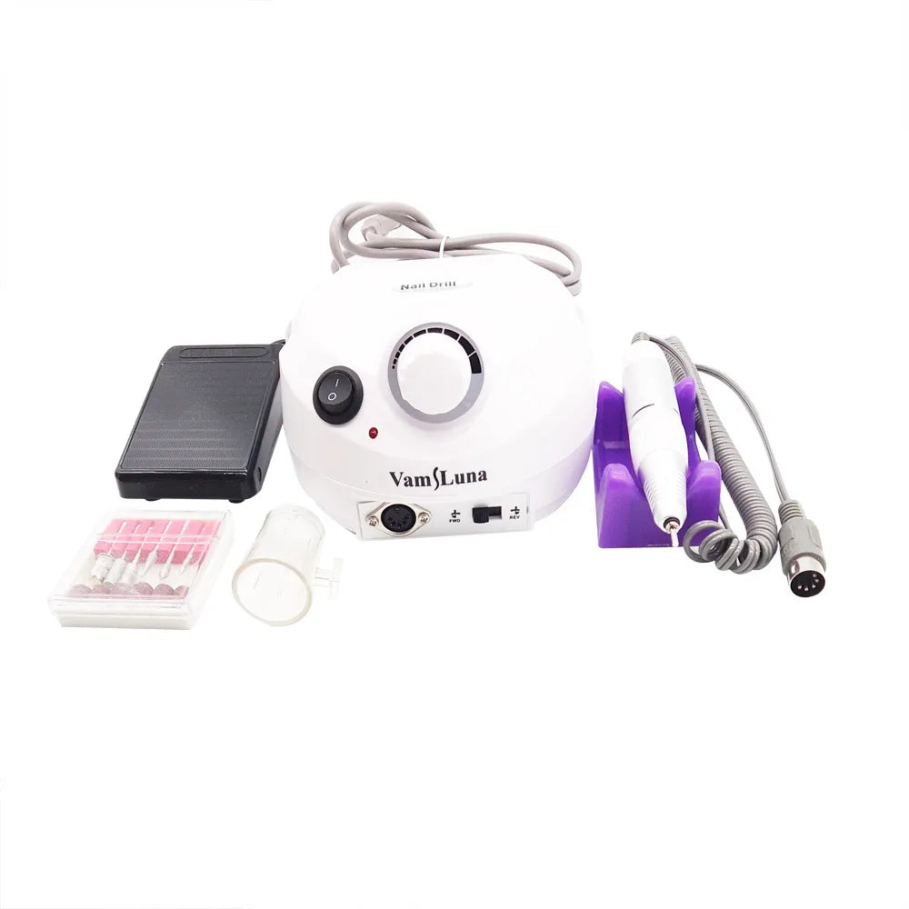 Nail Drill Machine 35000RPM Electric Manicure Machine Drills Manicure Drill & Accessory Manicure & Pedicure Drill Set