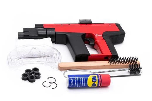 Taiwan 450 Industrial Grade Semi-Automatic Power Fastening Gun Iron Material Manual Source