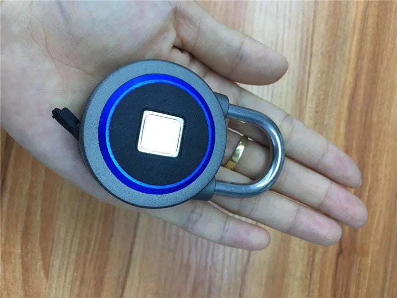 Smart Keyless Fingerprint Lock Waterproof APP / Fingerprint Unlock Anti-Theft Security Padlock Door Luggage Case Lock