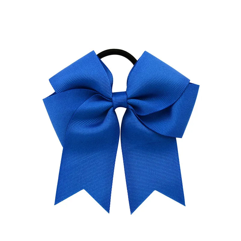 Grosgrain Ribbon Bow Women Ponytail Holder Elastic Hair Bands Rubber Rope Hairbands Girls Headdress Scrunchies Hair Accessories